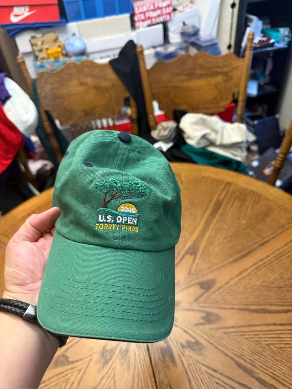 U.S. Open Torrey Pines Embroidered Green Baseball Cap